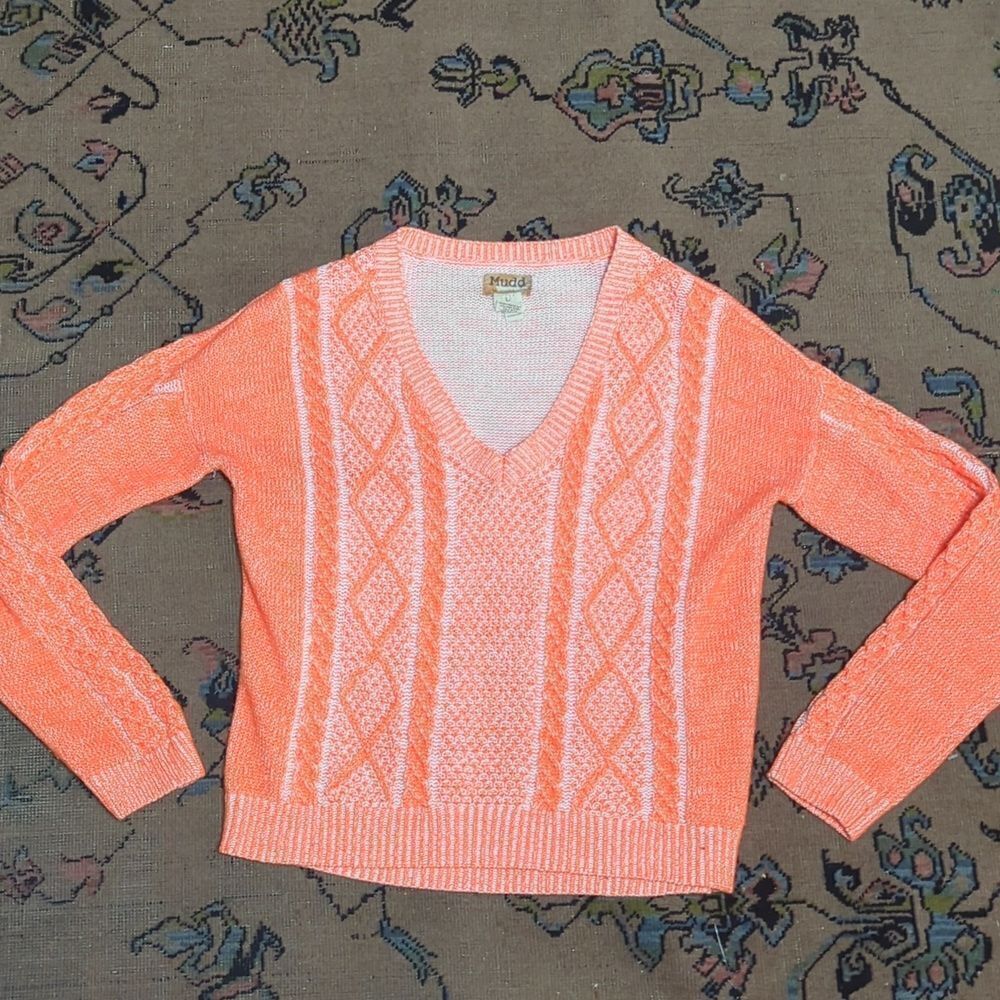 ‎Mudd Clothing Women's Orange Jumper